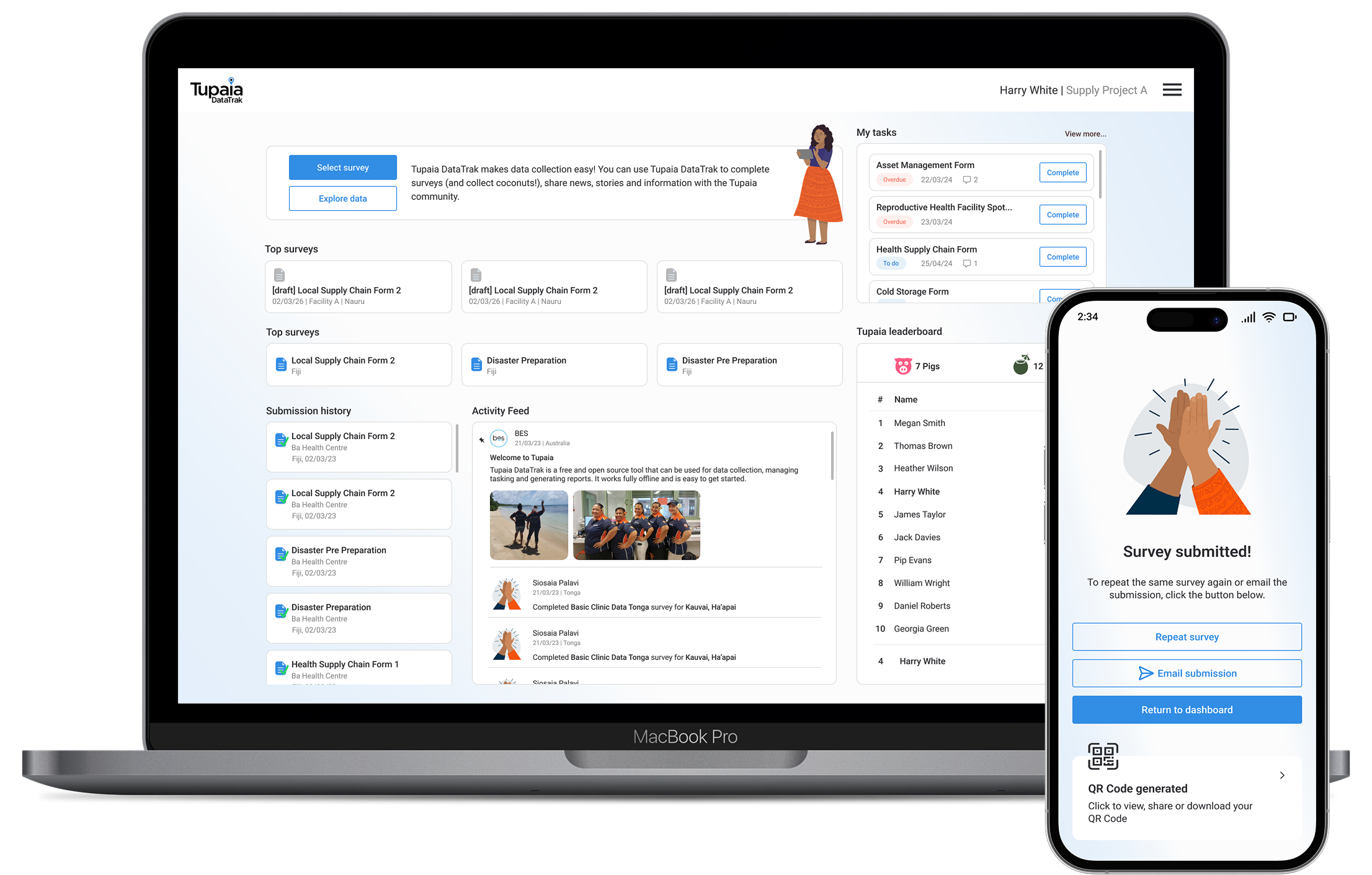 DataTrak Desktop and Mobile